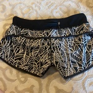 LULULEMON speed shorts